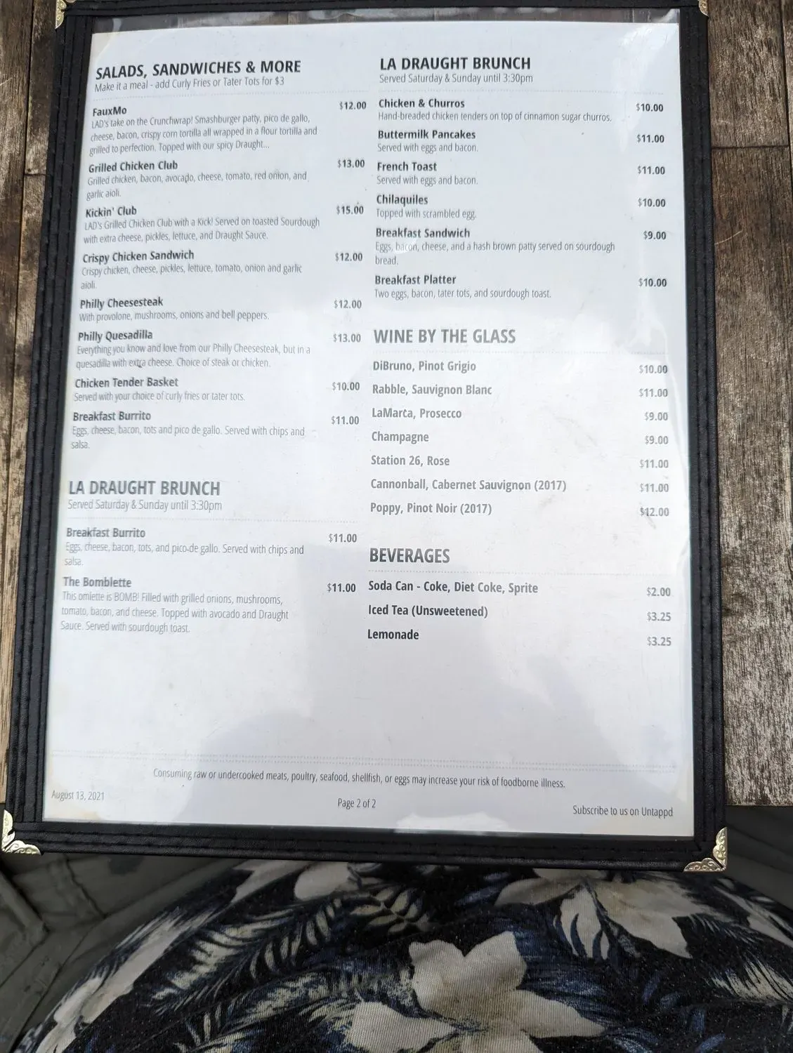 Menu 4