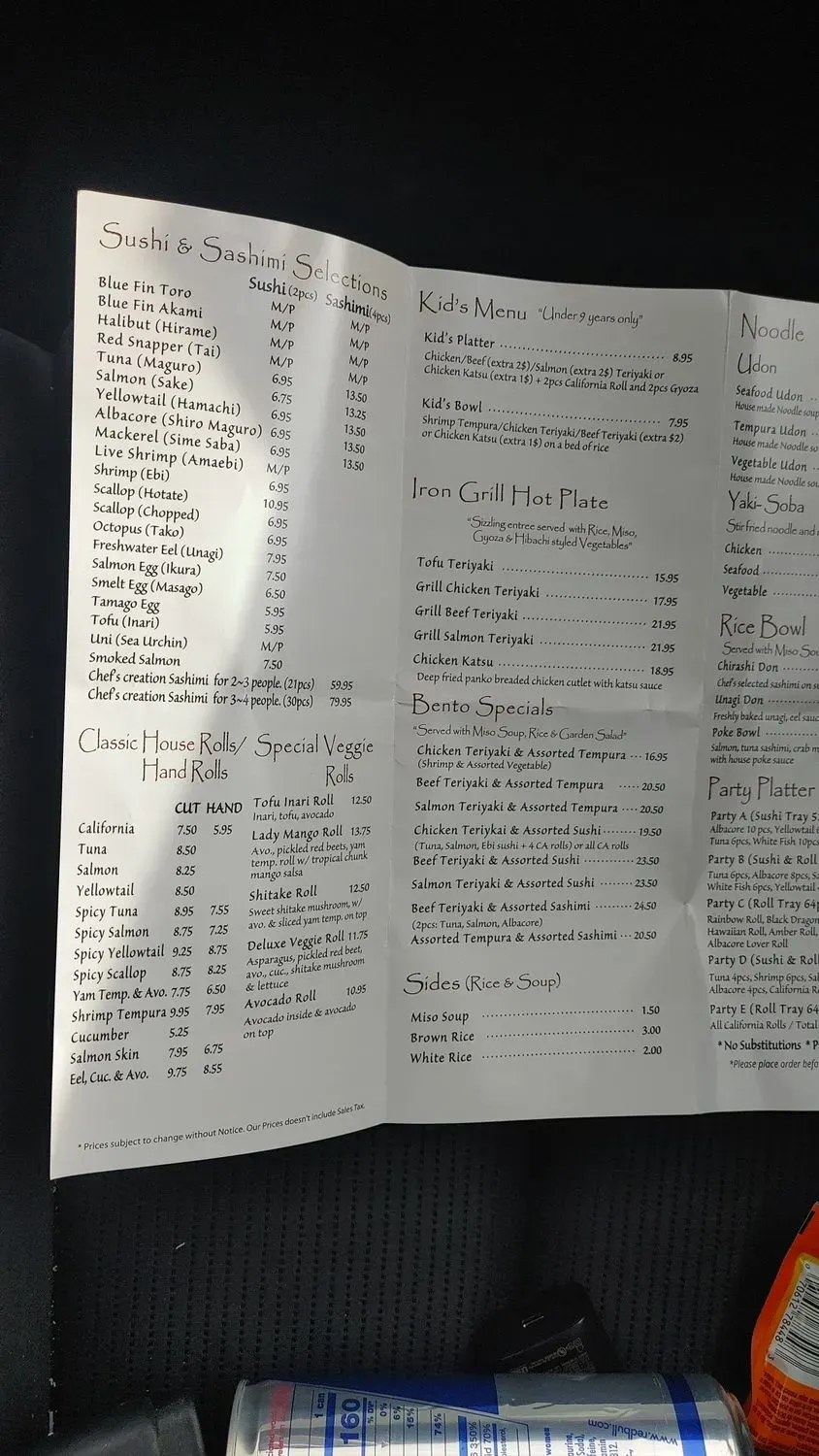 Menu 6