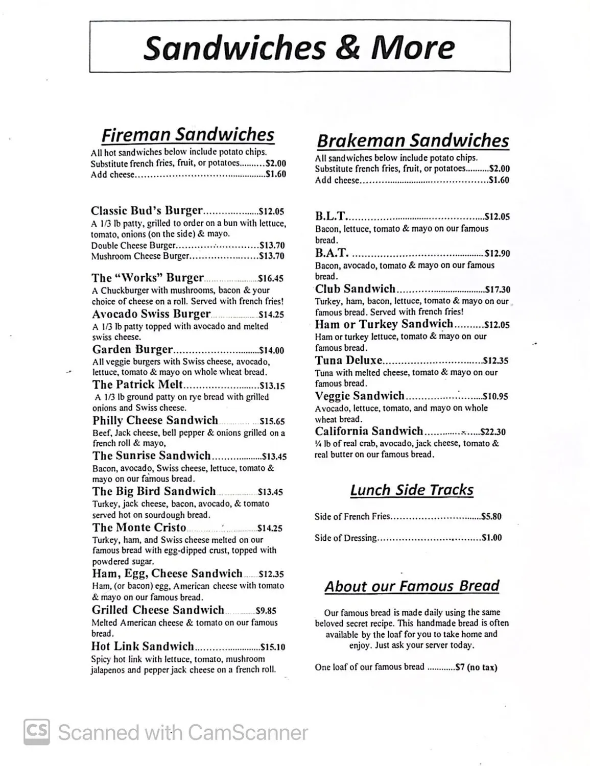 Menu 3