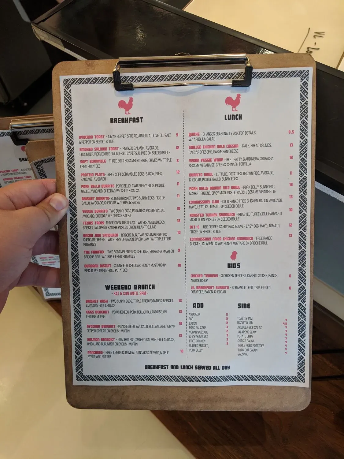 Menu 6