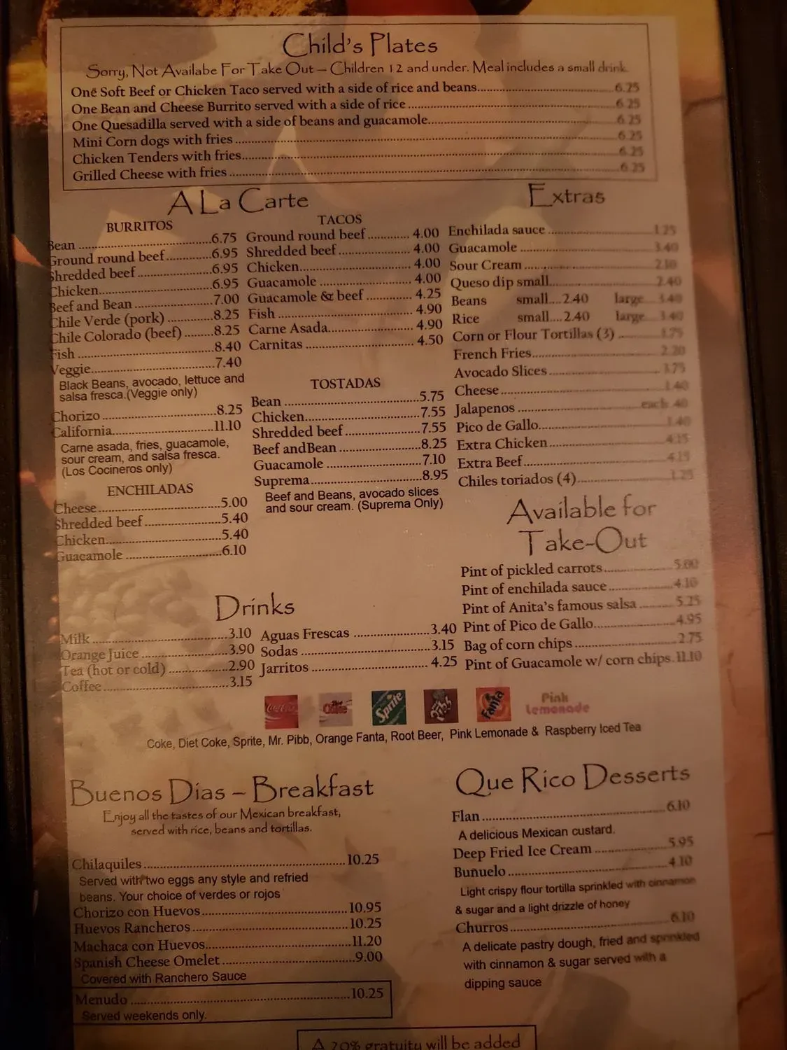 Menu 6