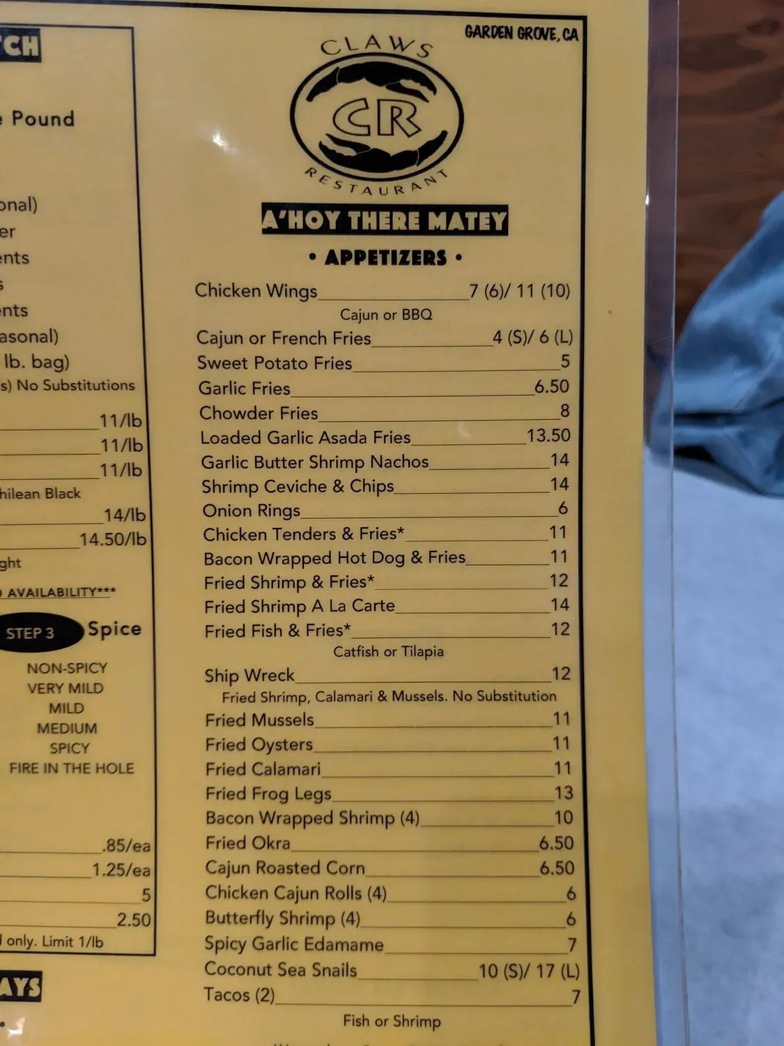 Menu 3