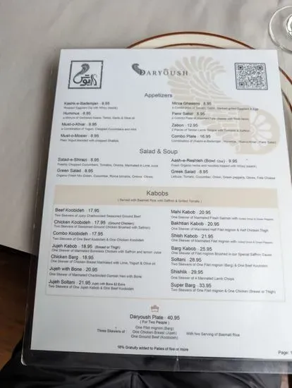 Menu 4