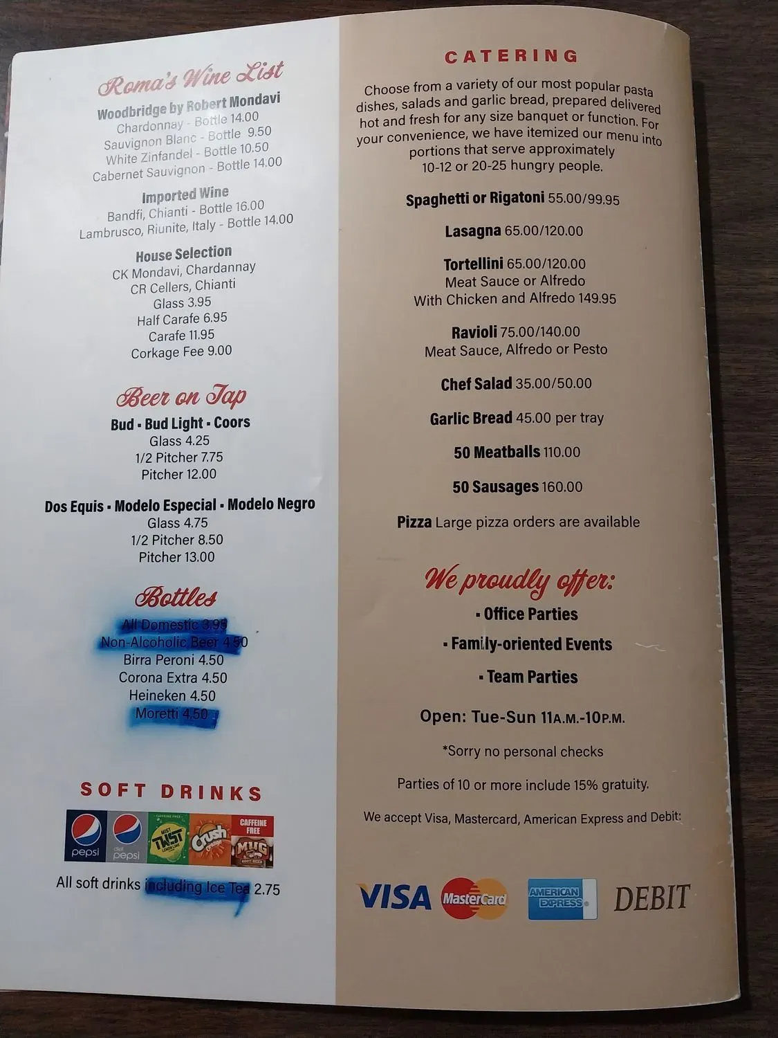 Menu 4