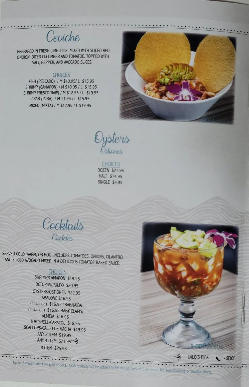 Menu 6