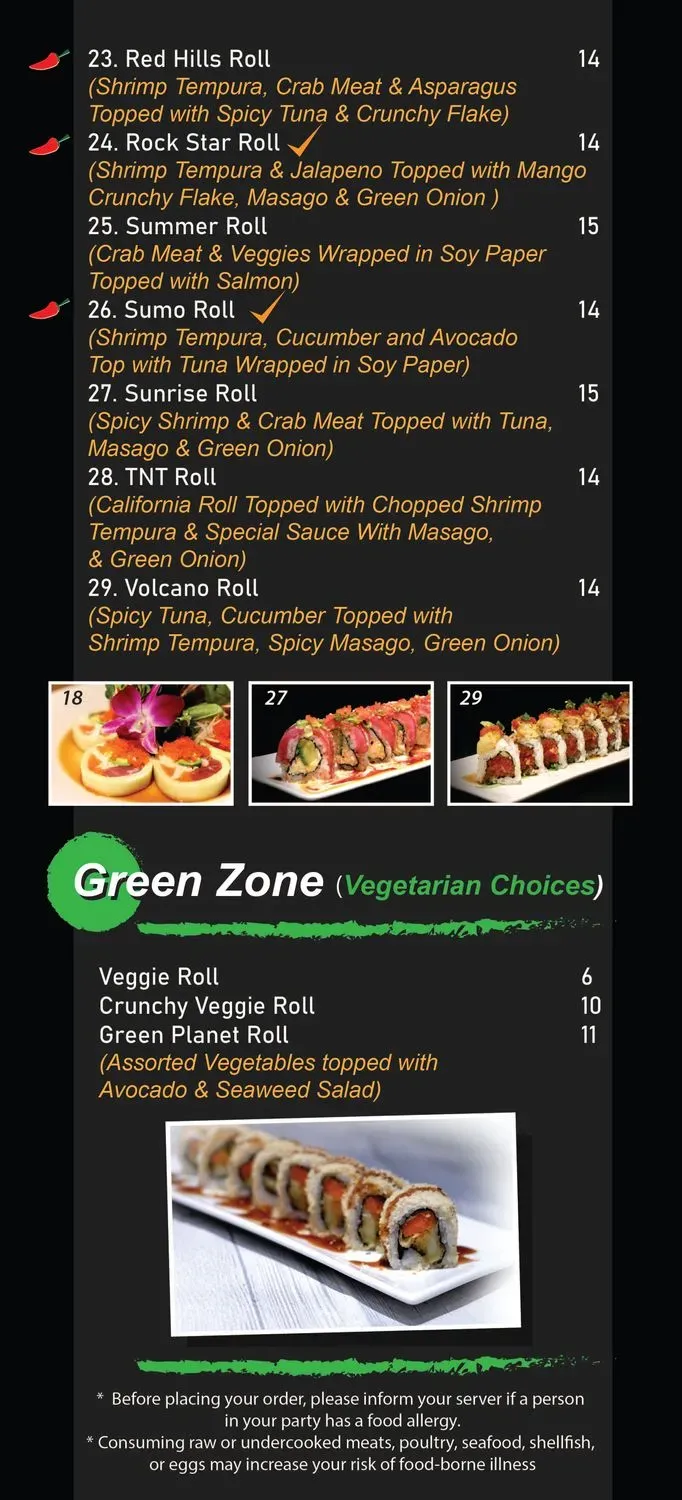 Menu 6