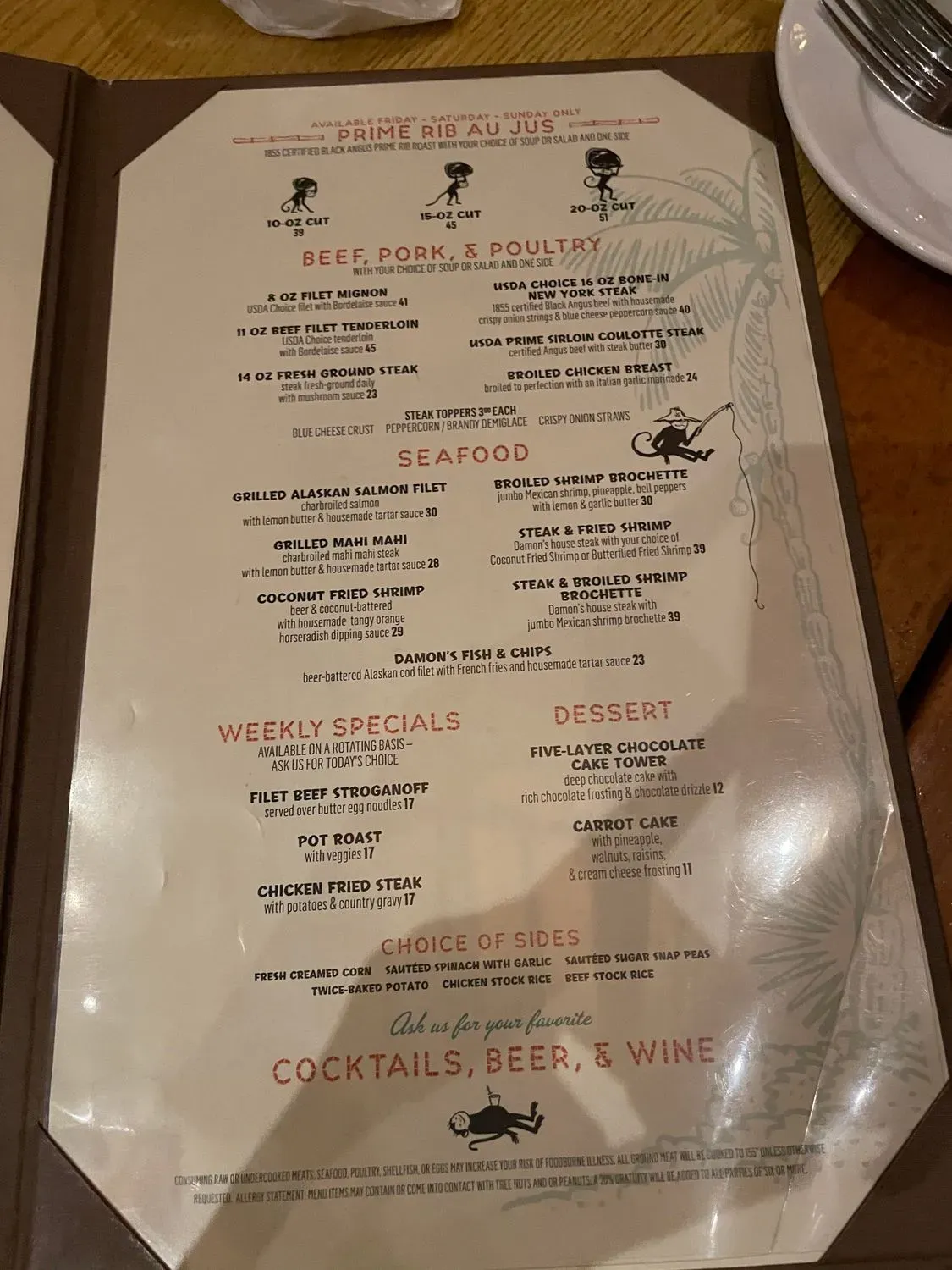 Menu 4