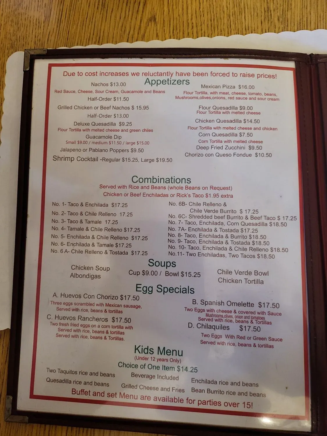 Menu 4