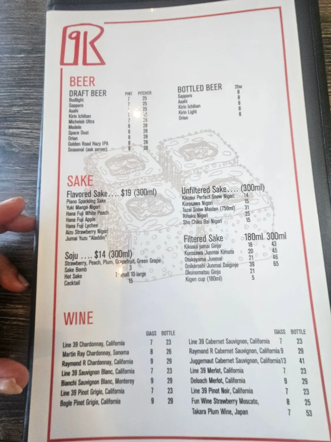 Menu 6