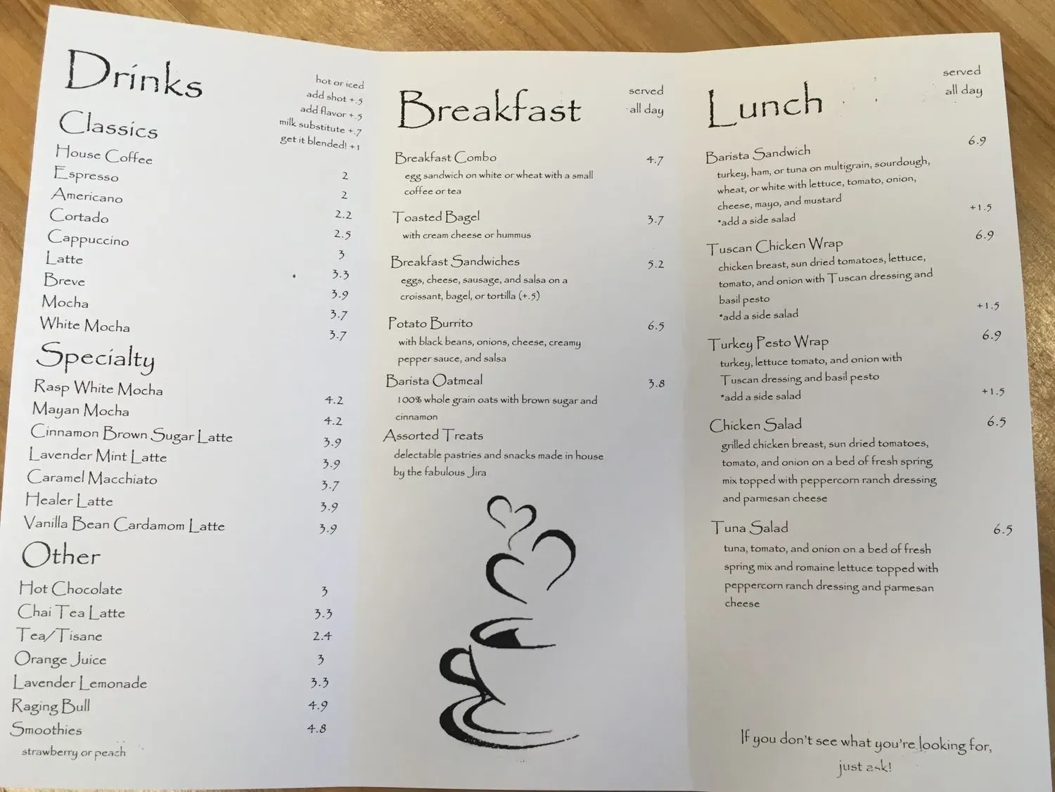 Menu 4