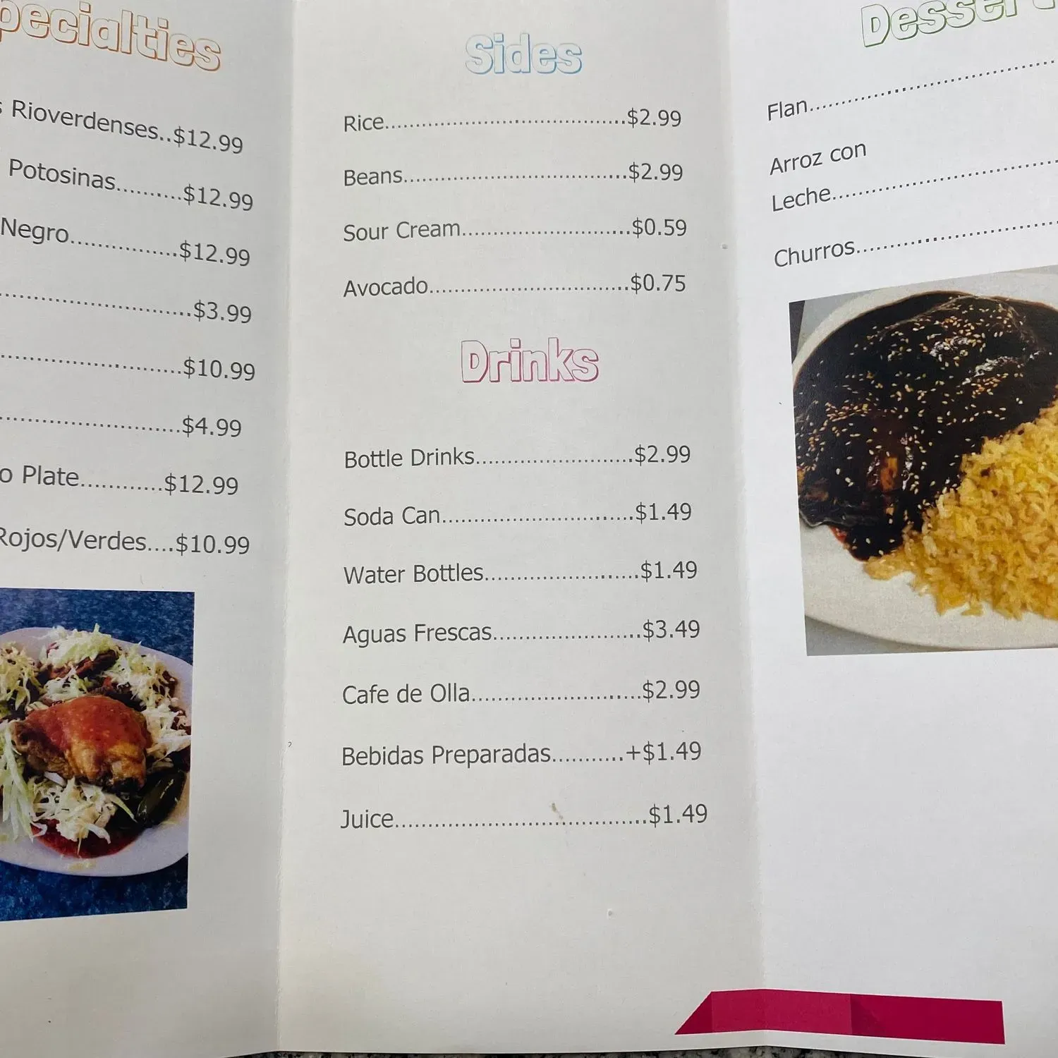 Menu 3