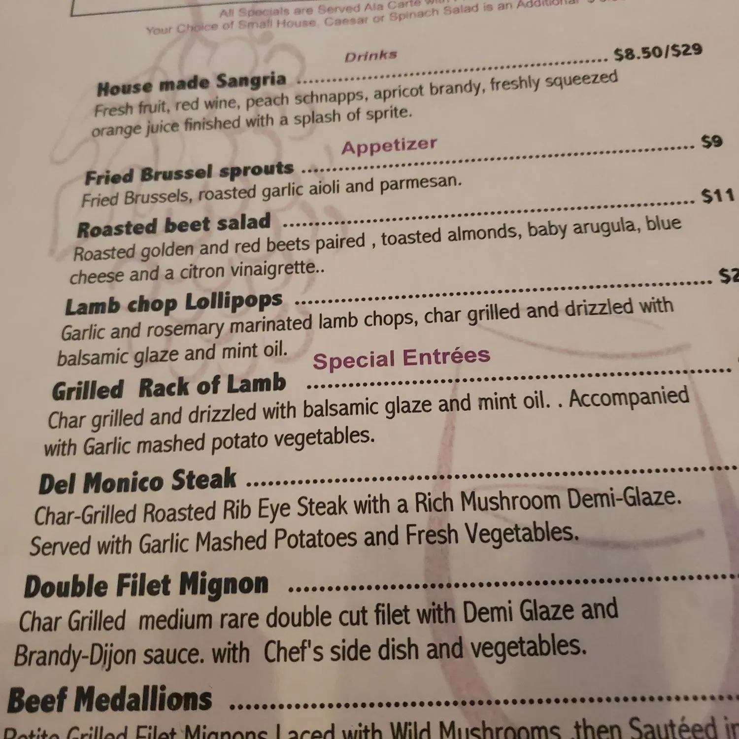 Menu 4