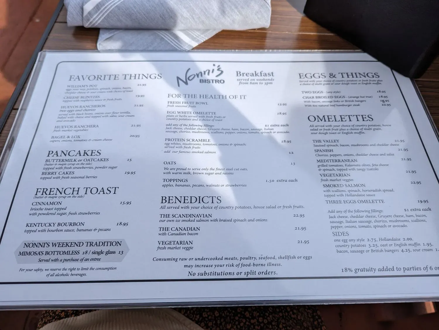 Menu 6