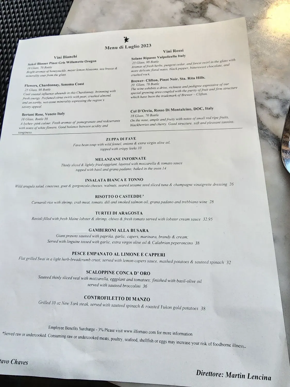 Menu 4