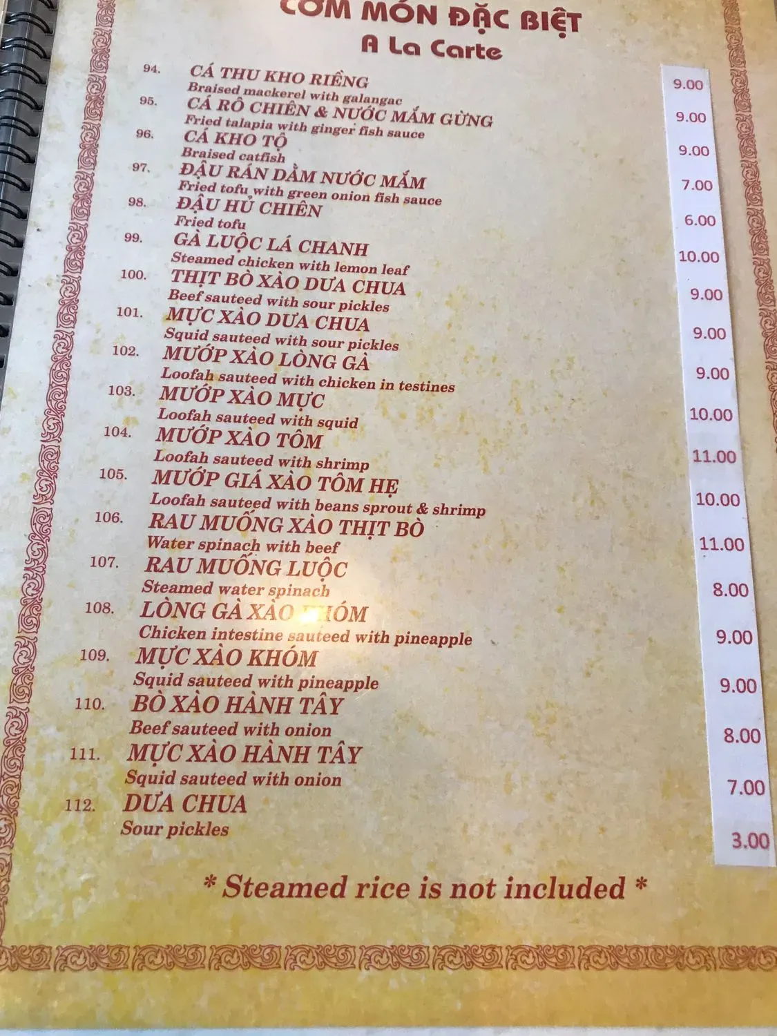 Menu 4