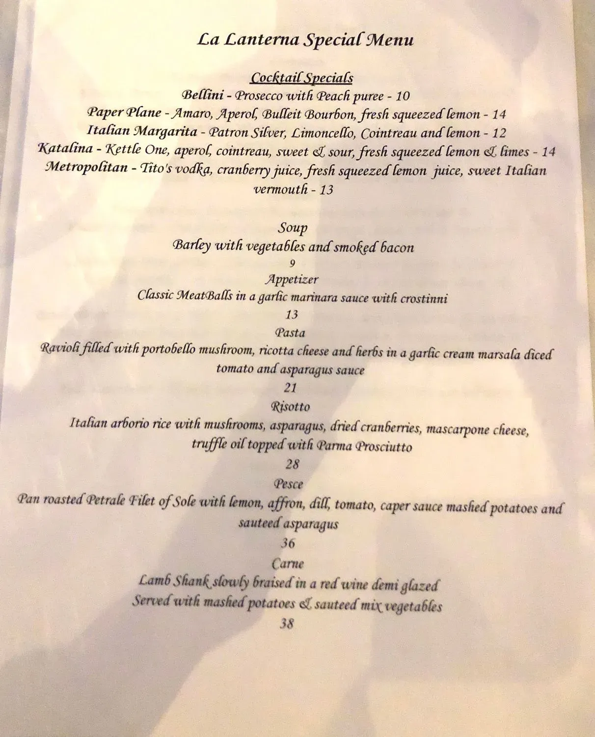 Menu 6