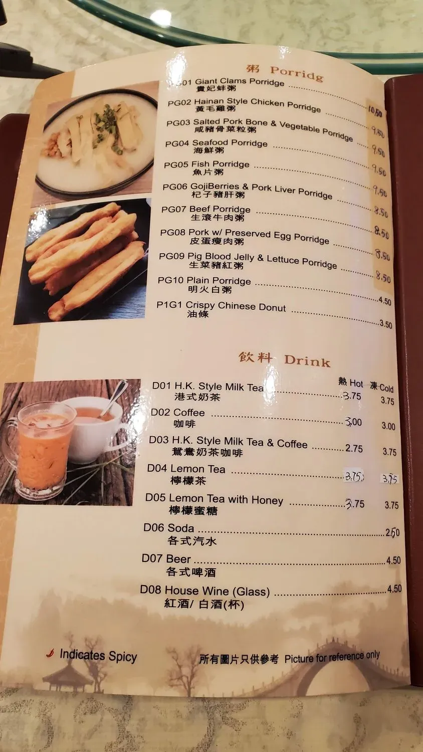 Menu 4