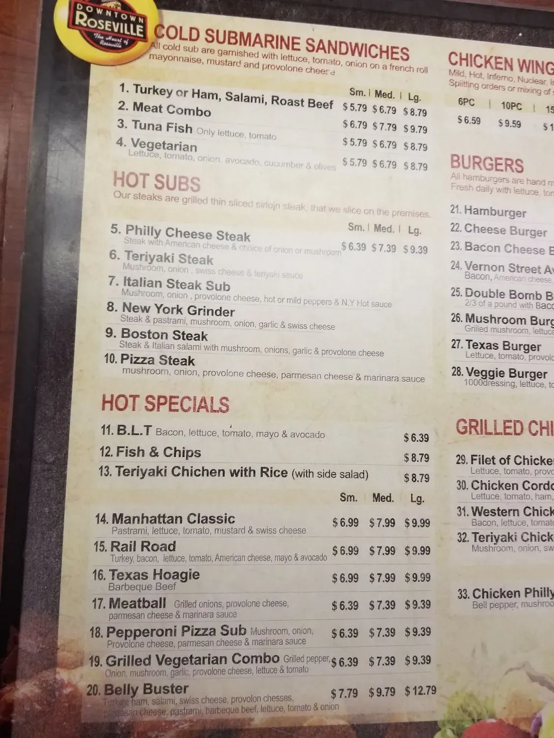 Menu 4