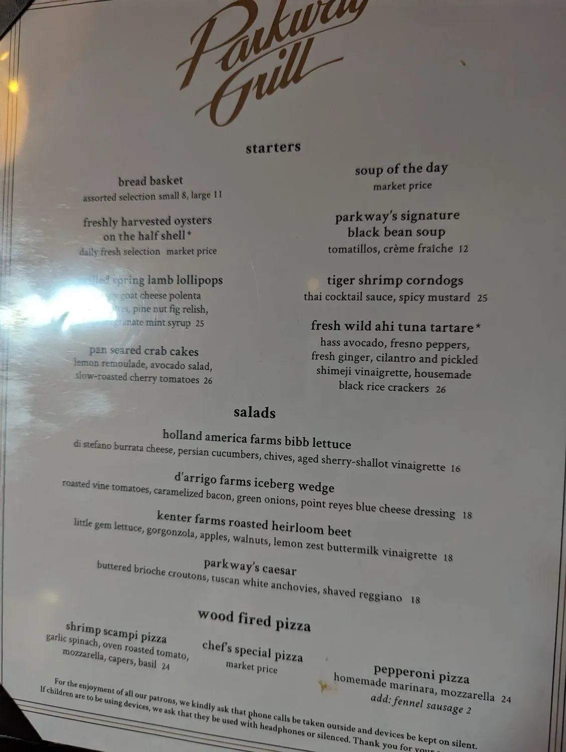 Menu 6