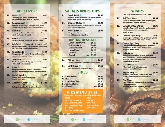 Menu 4