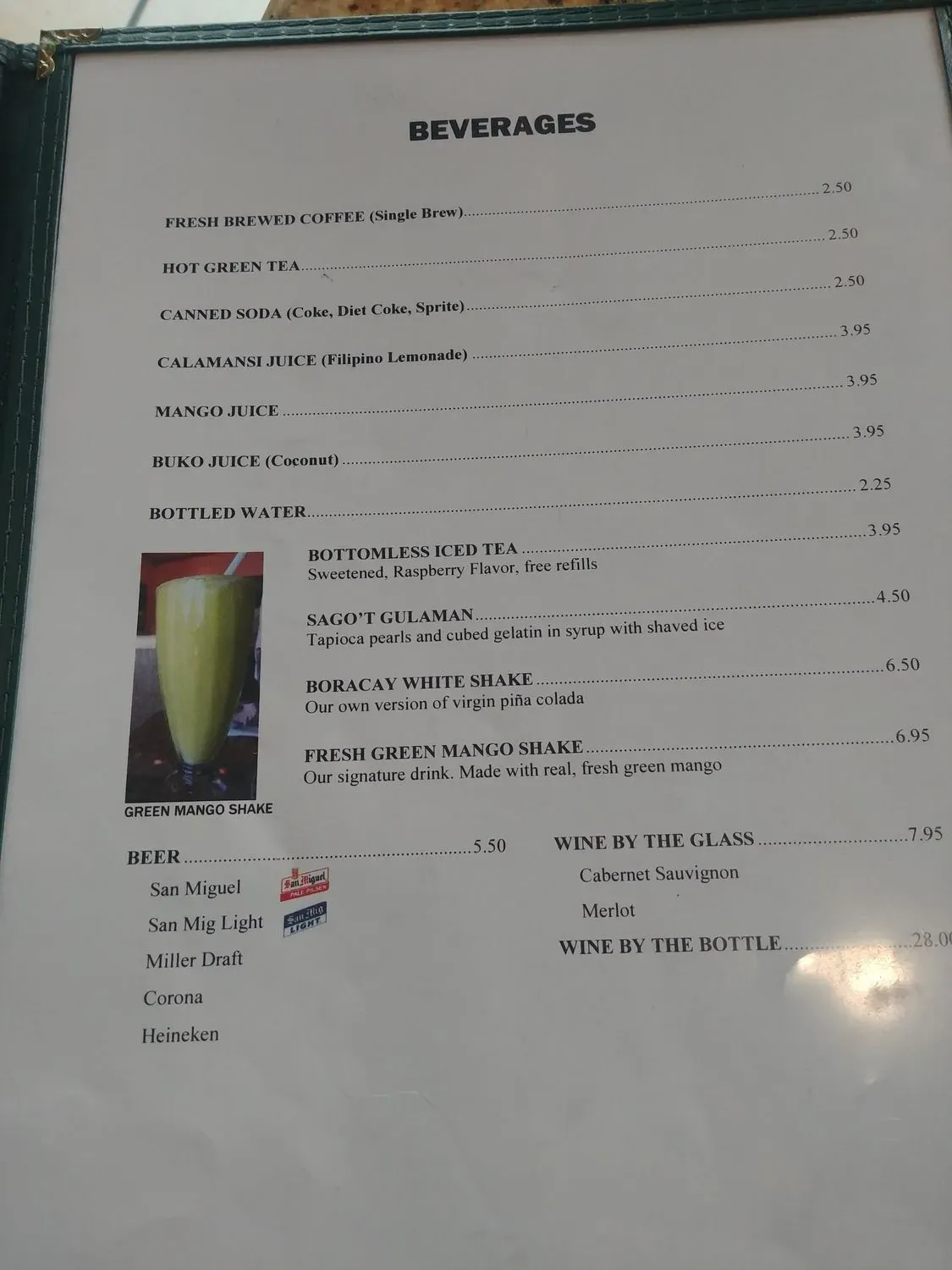 Menu 3