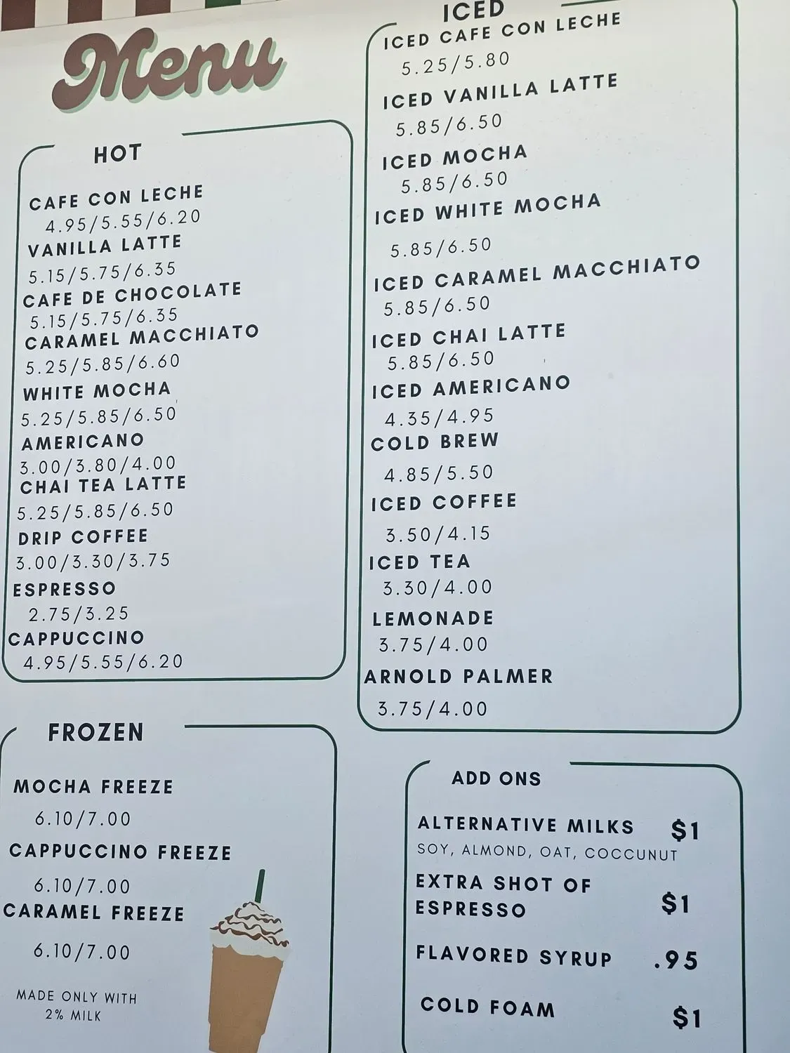 Menu 4