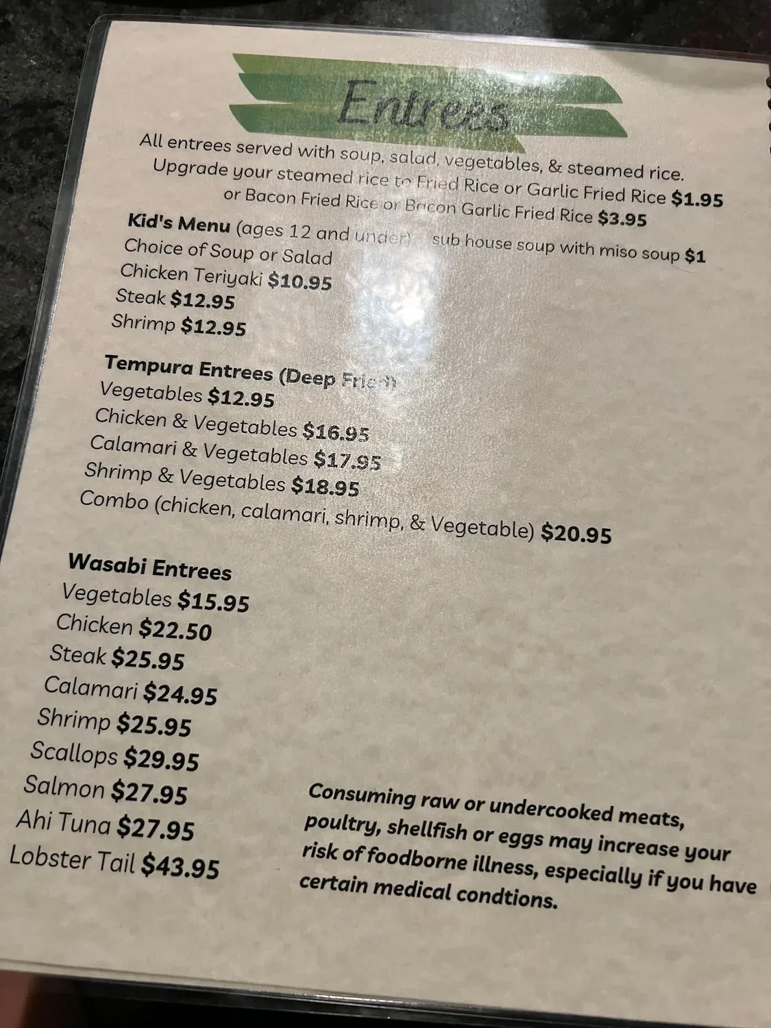 Menu 3