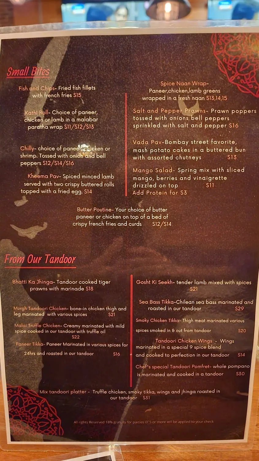 Menu 3