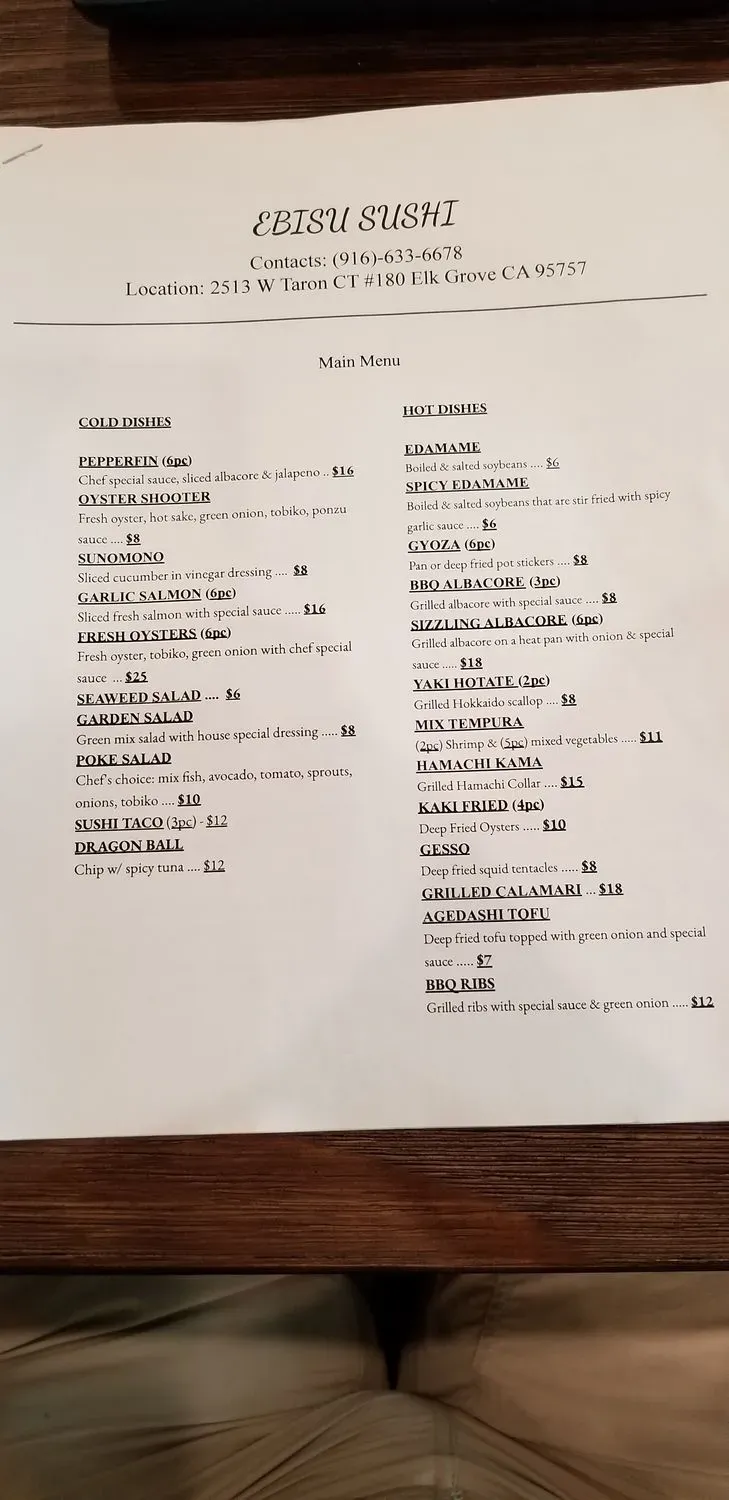 Menu 4