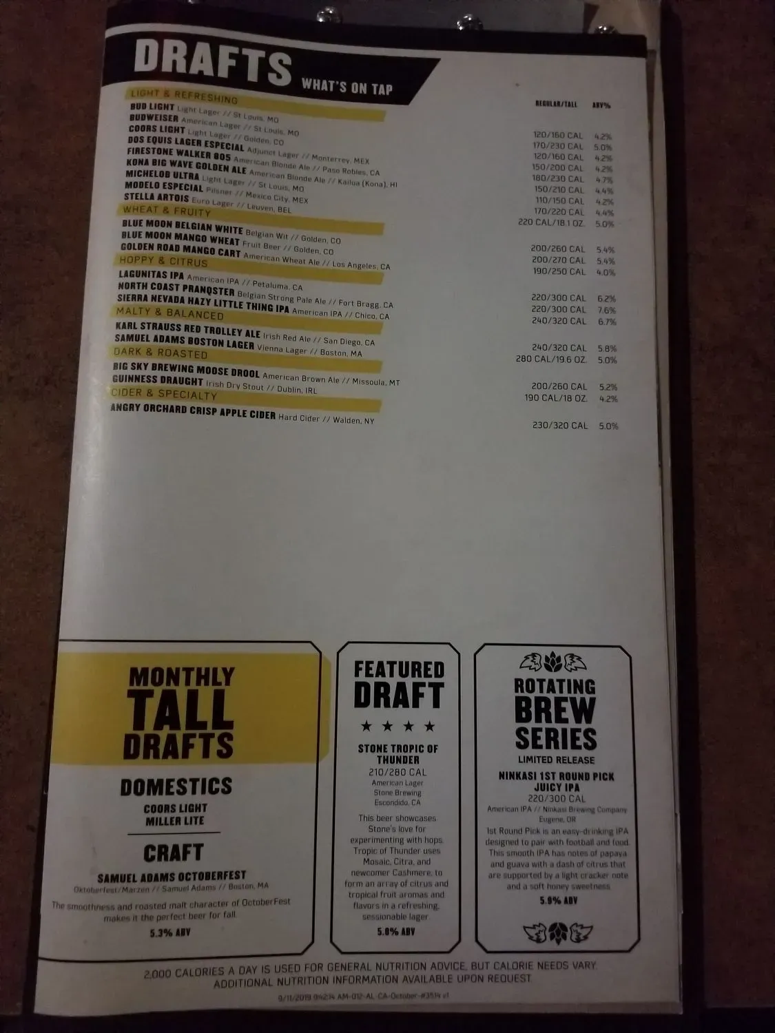 Menu 4