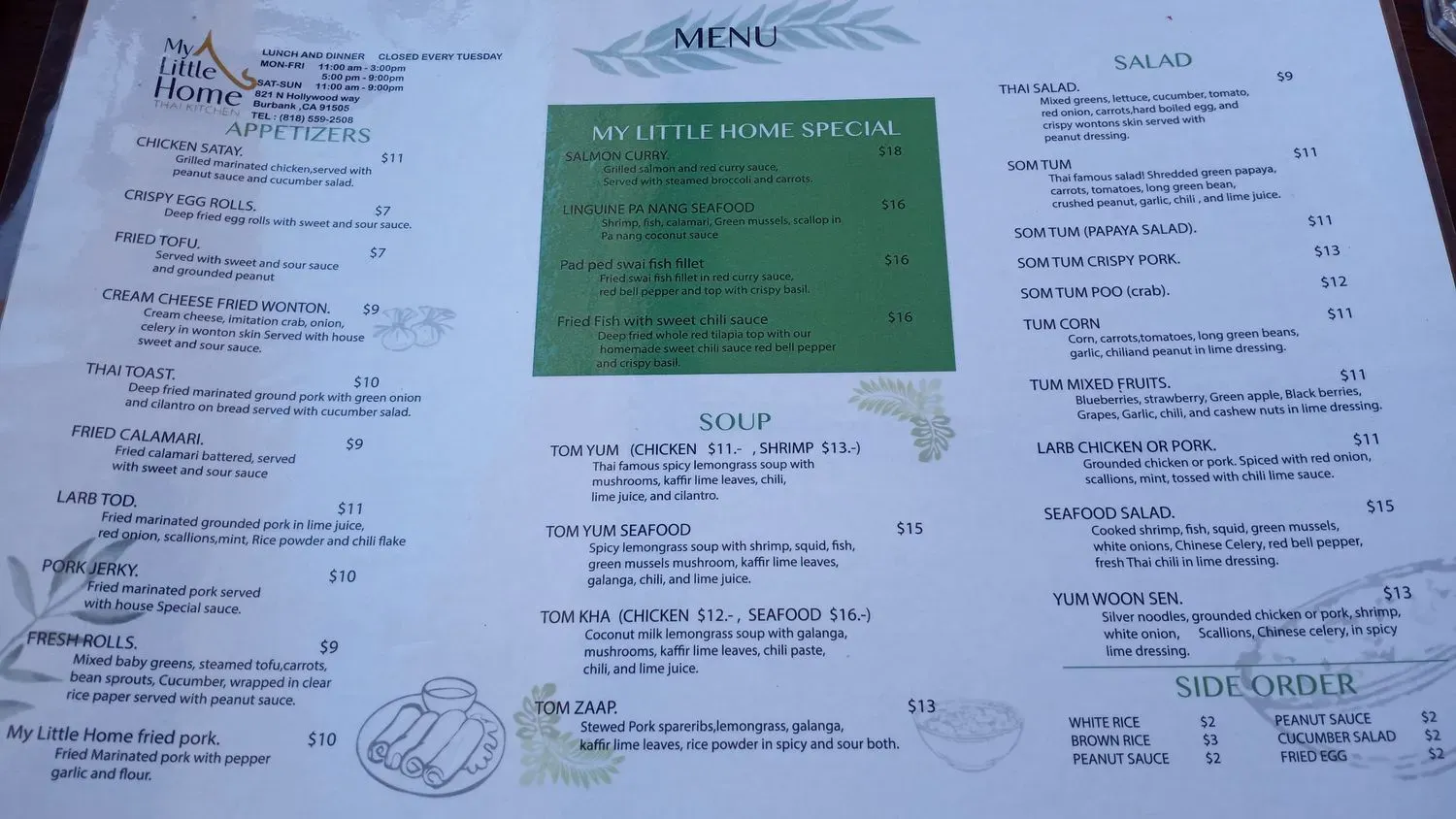 Menu 3