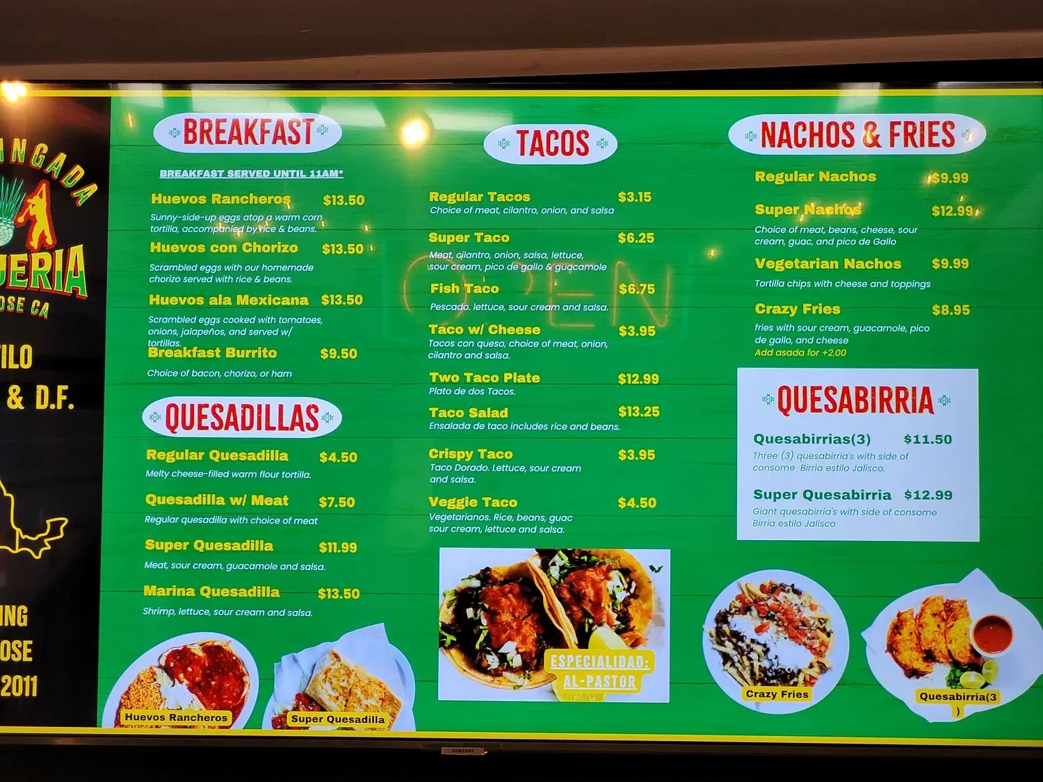 Menu 3