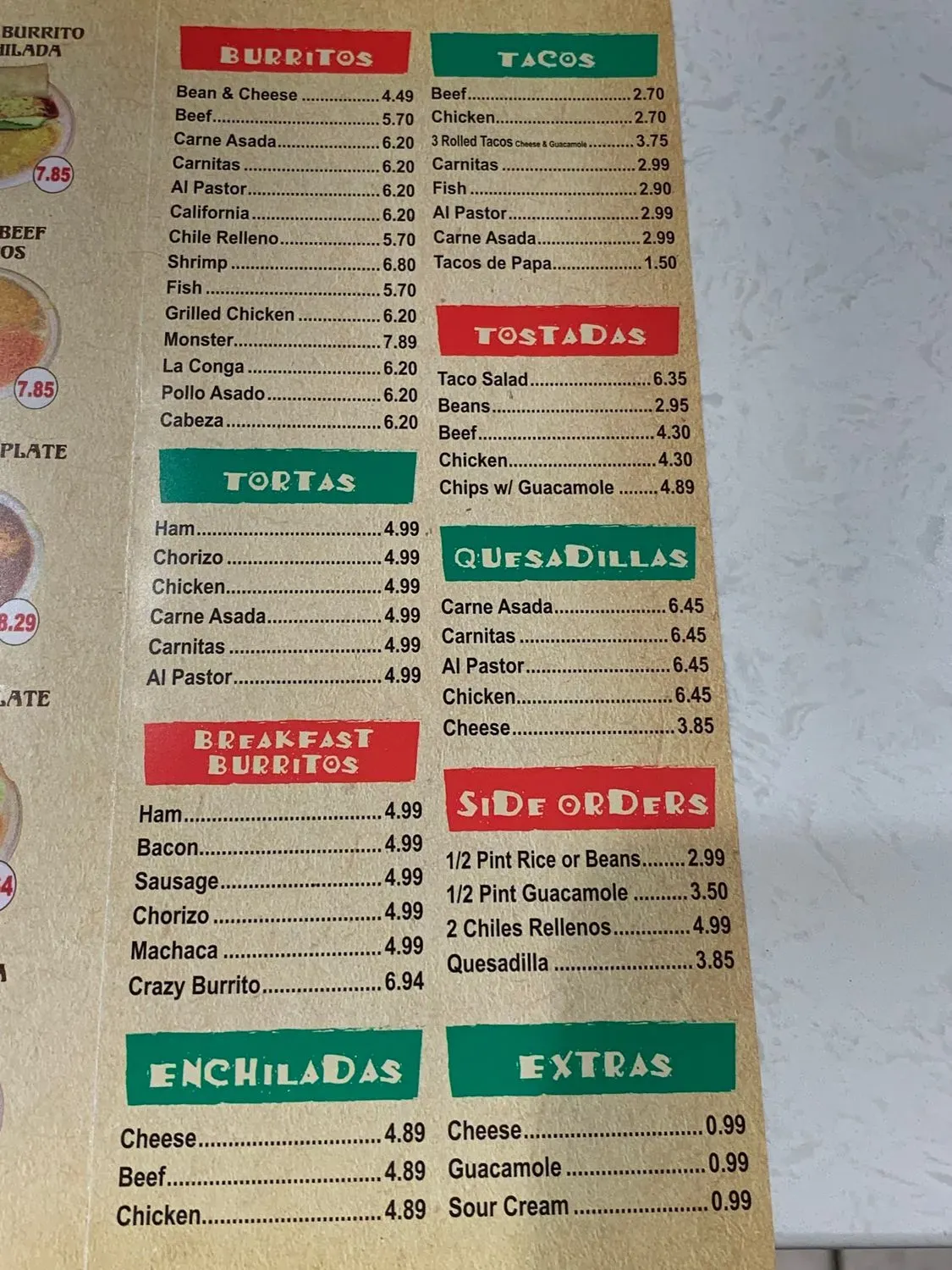 Menu 6