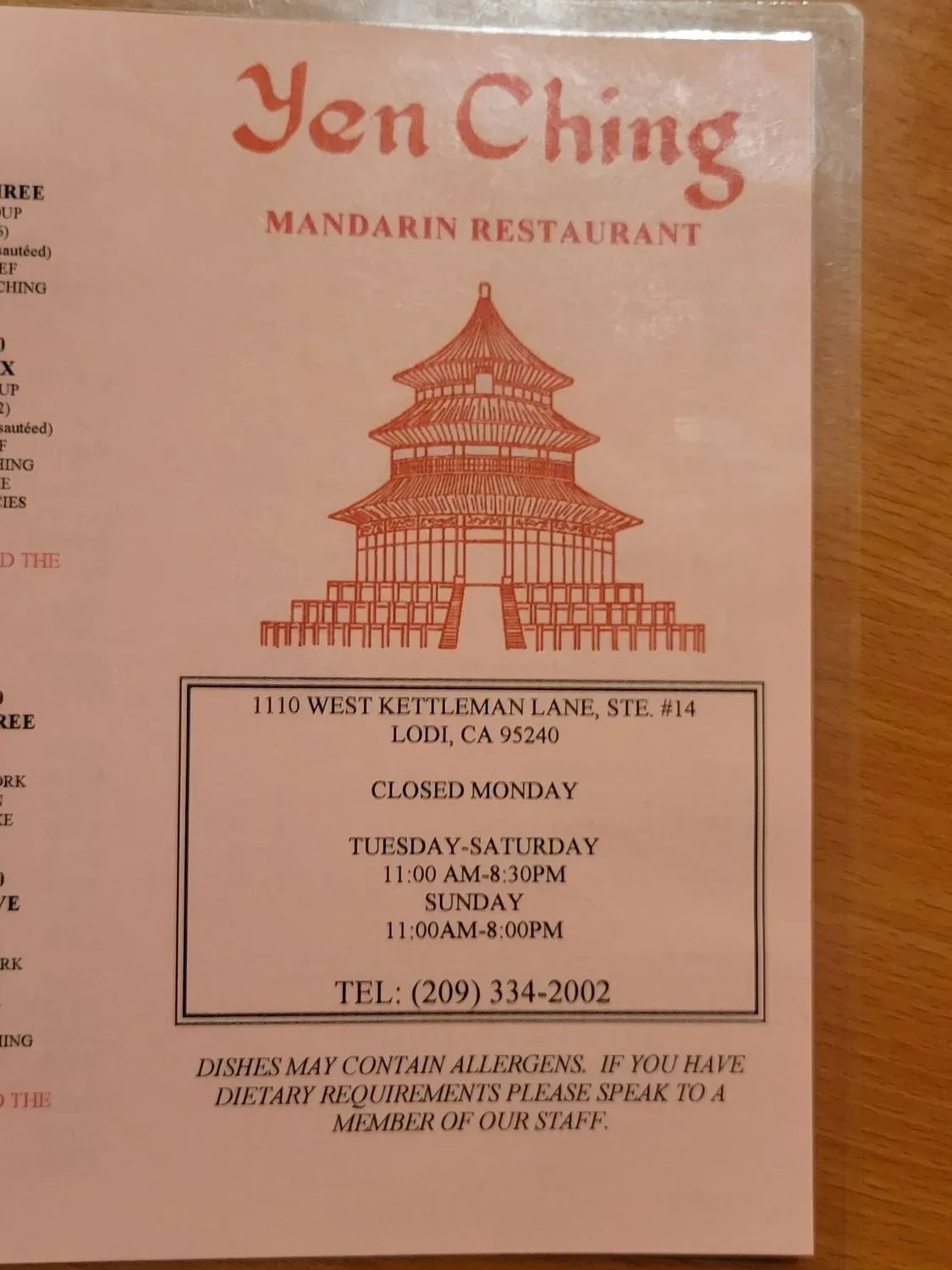 Menu 4