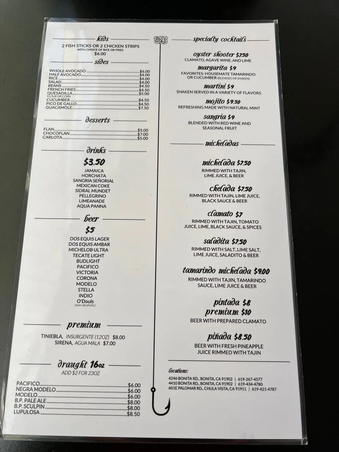 Menu 4