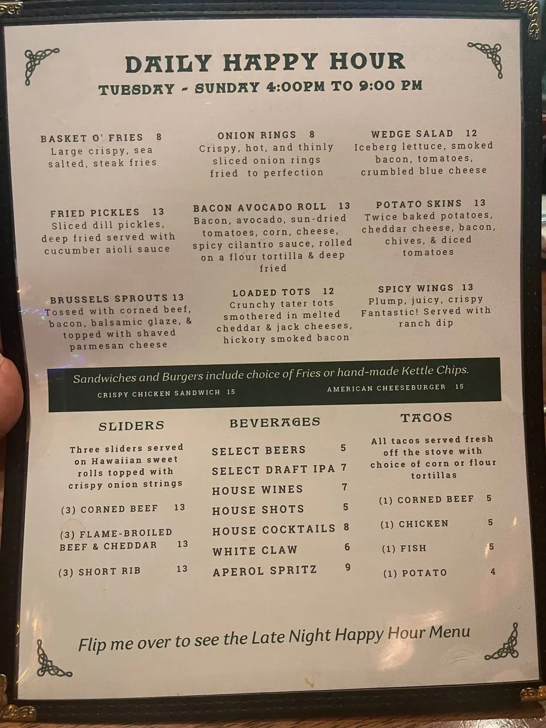 Menu 4