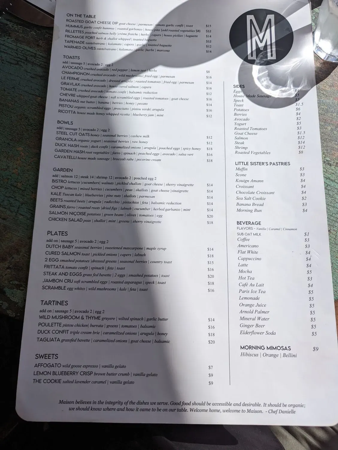 Menu 3