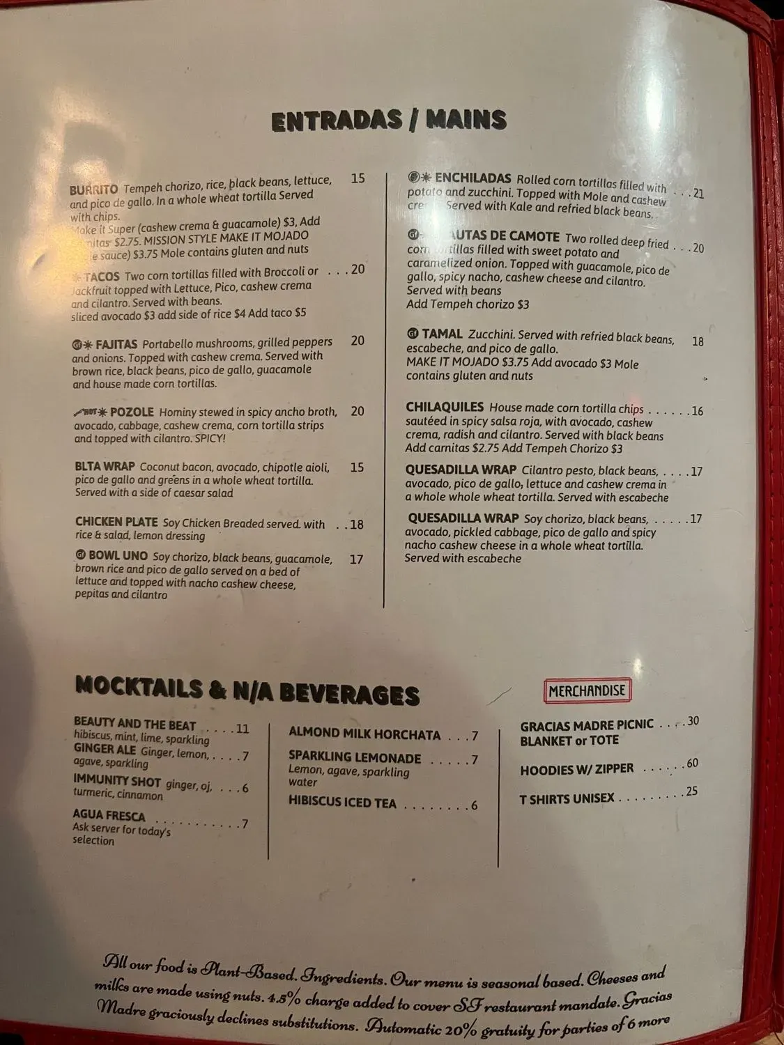 Menu 6