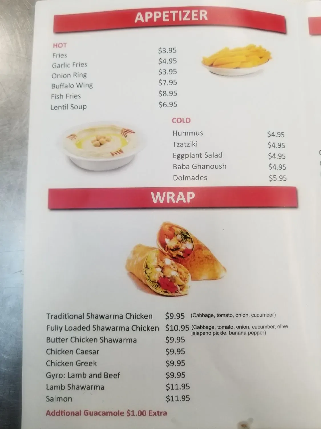 Menu 6