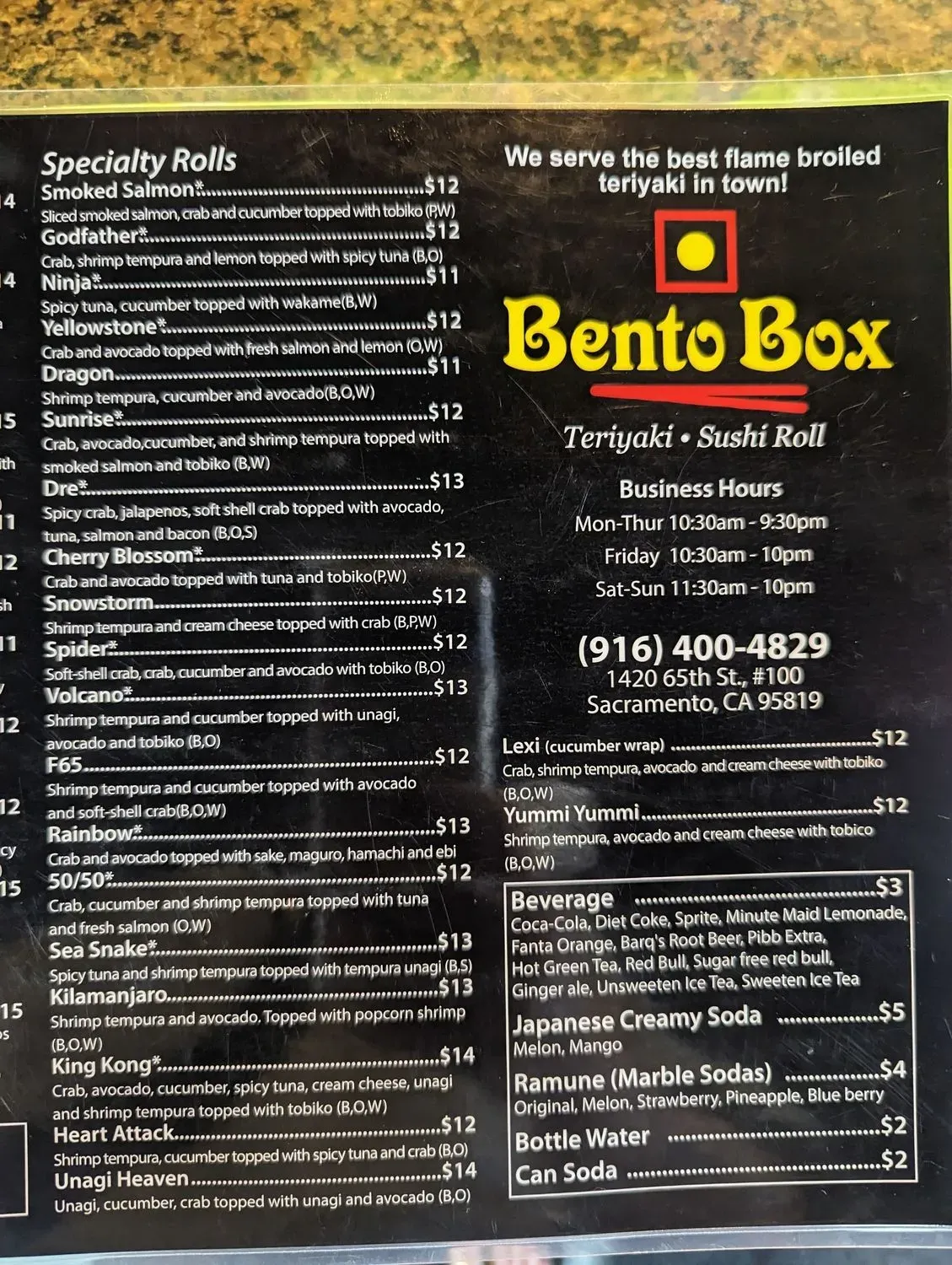 Menu 4