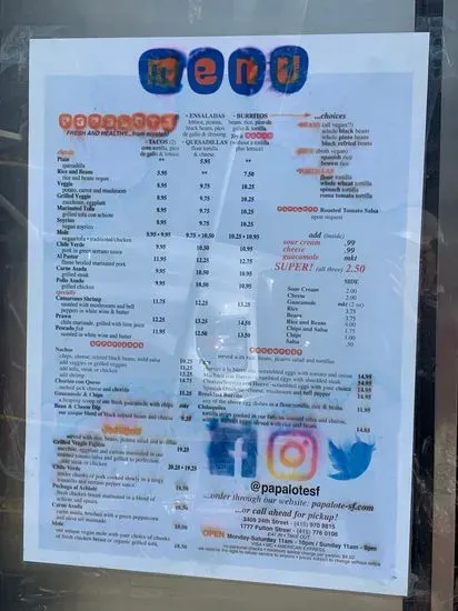 Menu 3