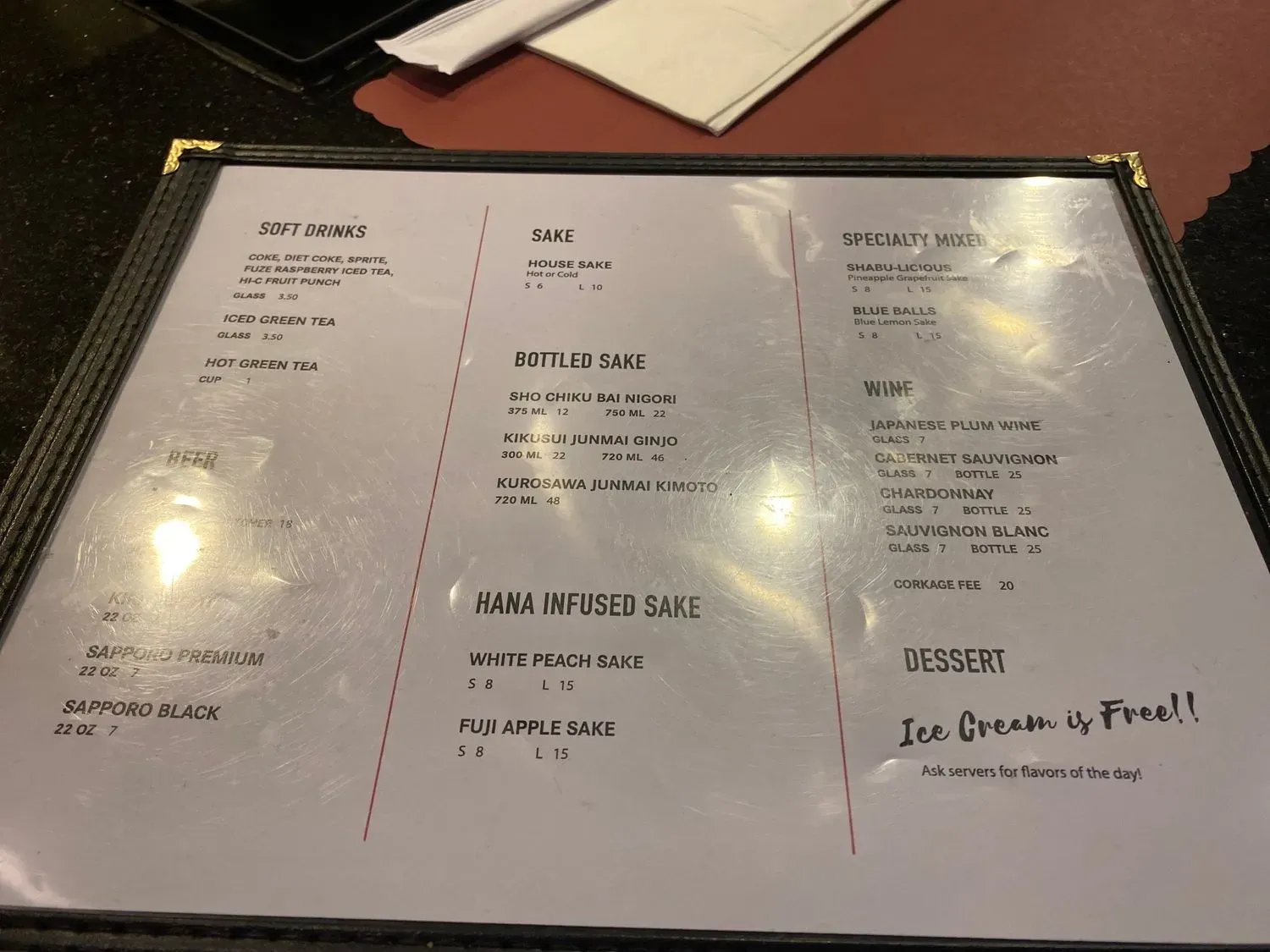 Menu 4