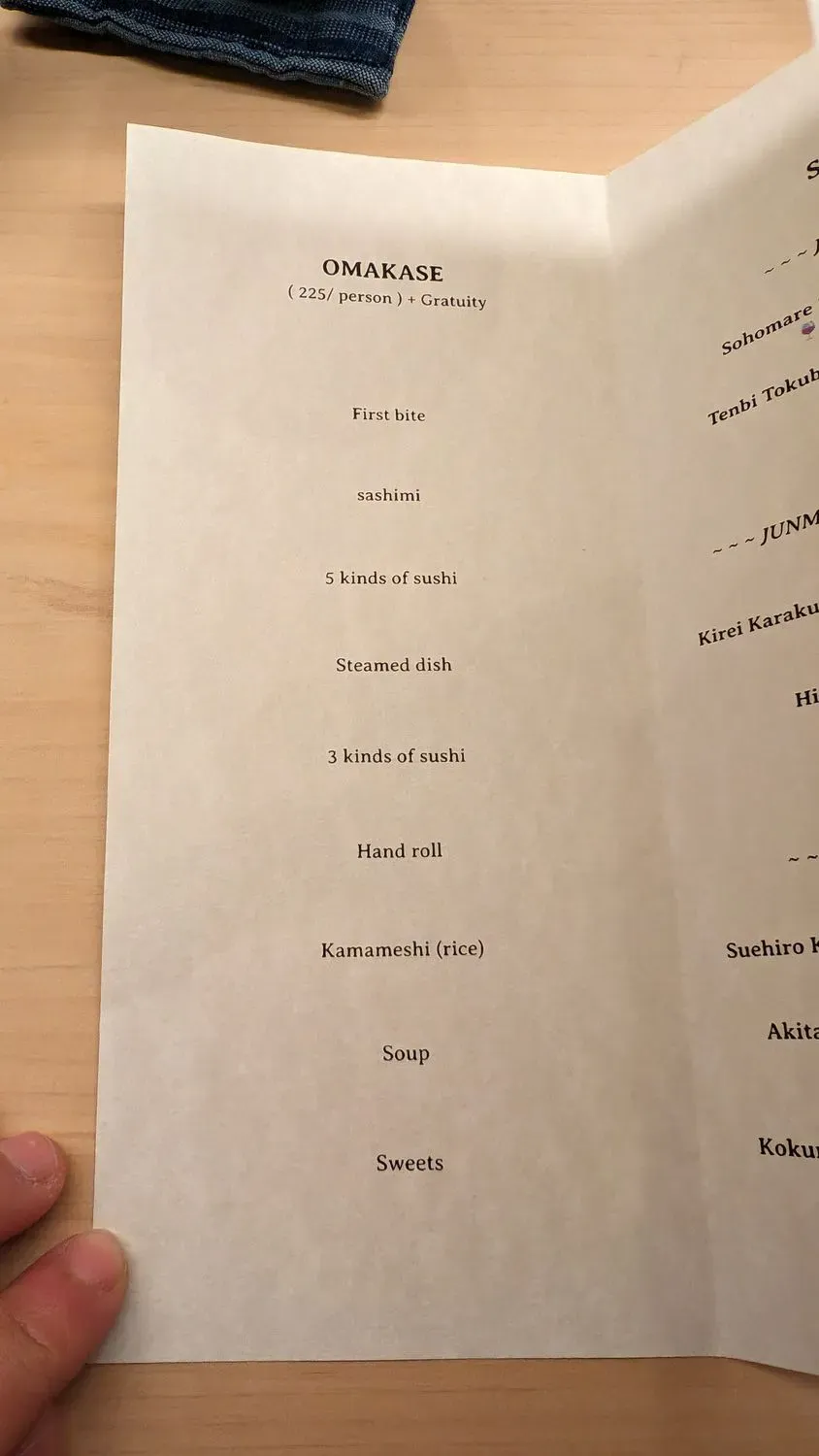 Menu 3