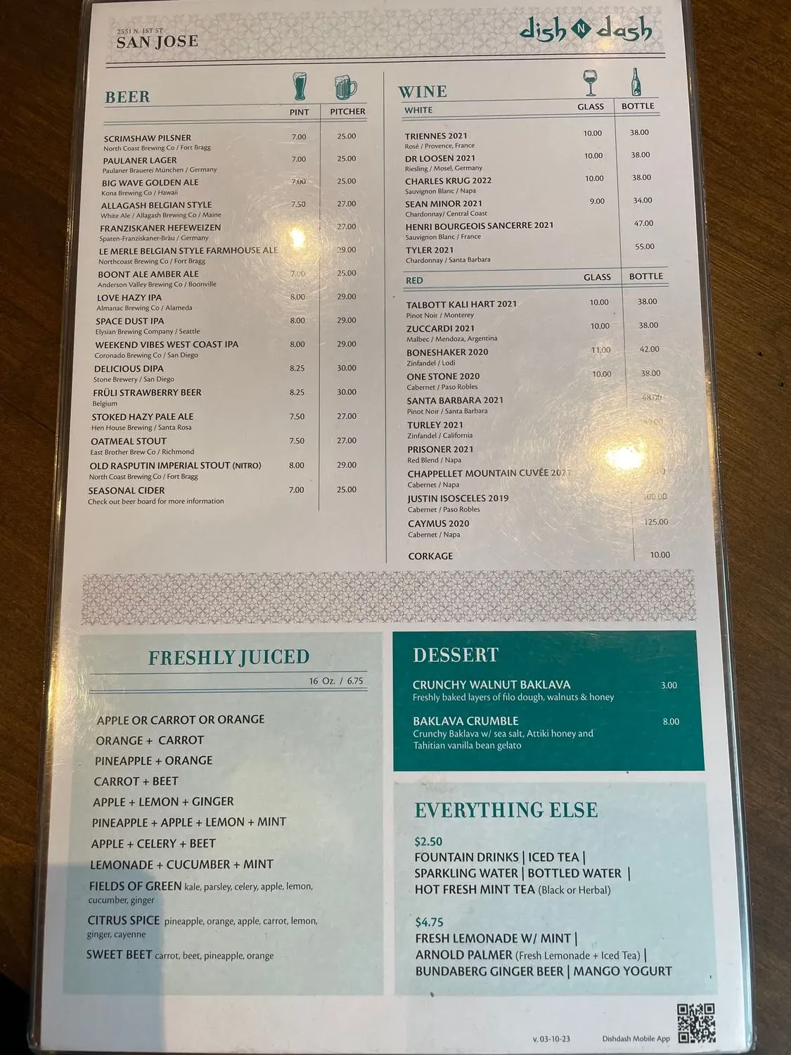 Menu 4