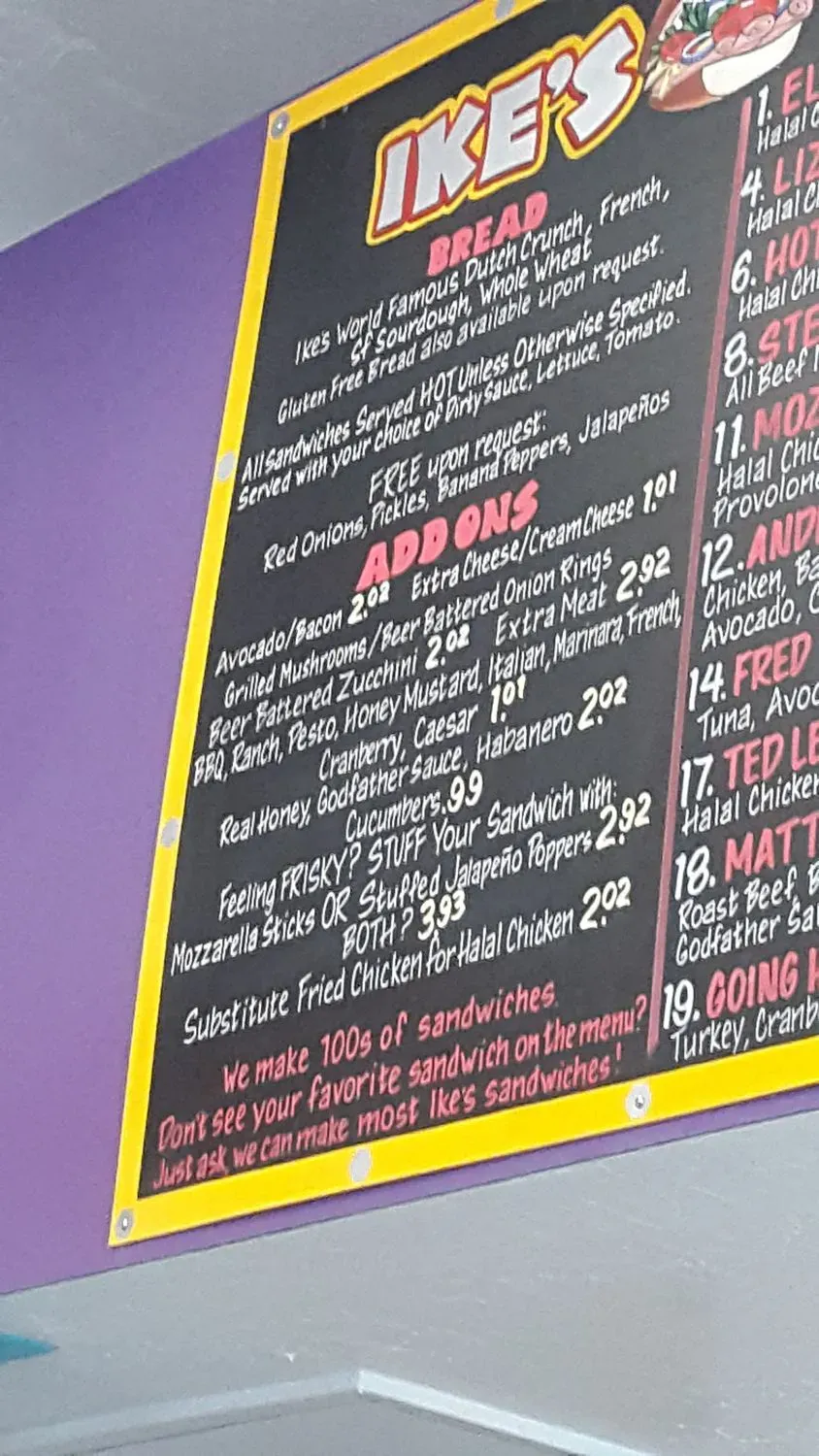 Menu 6