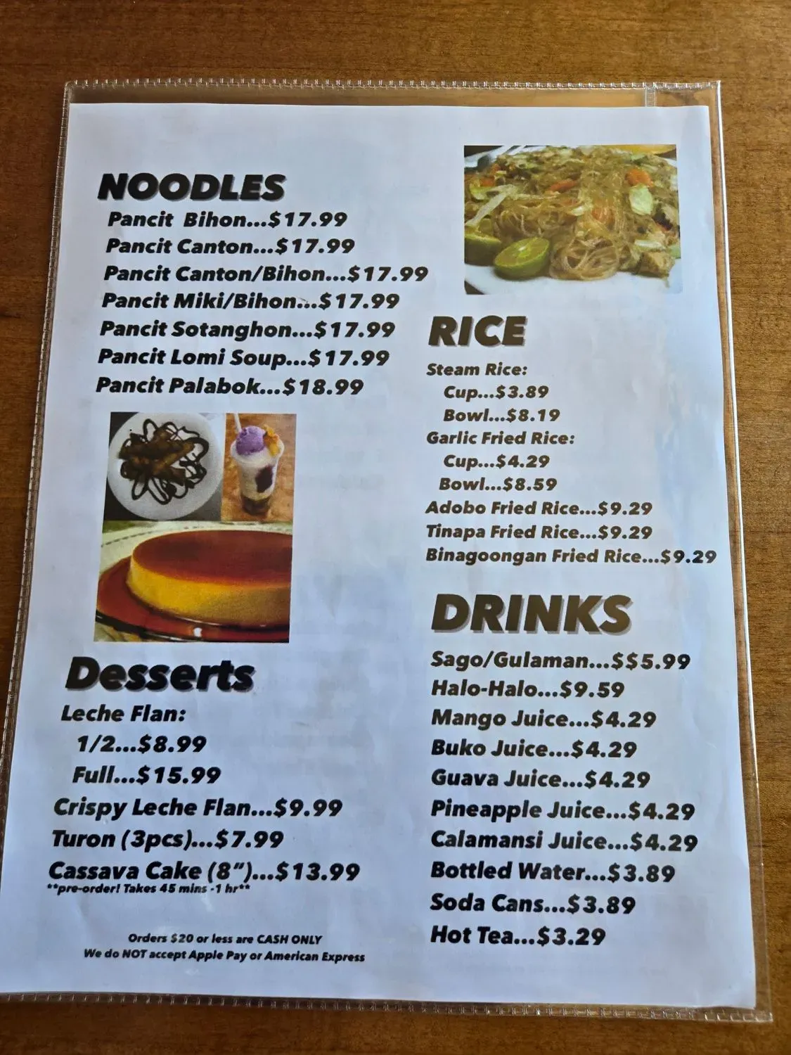 Menu 3