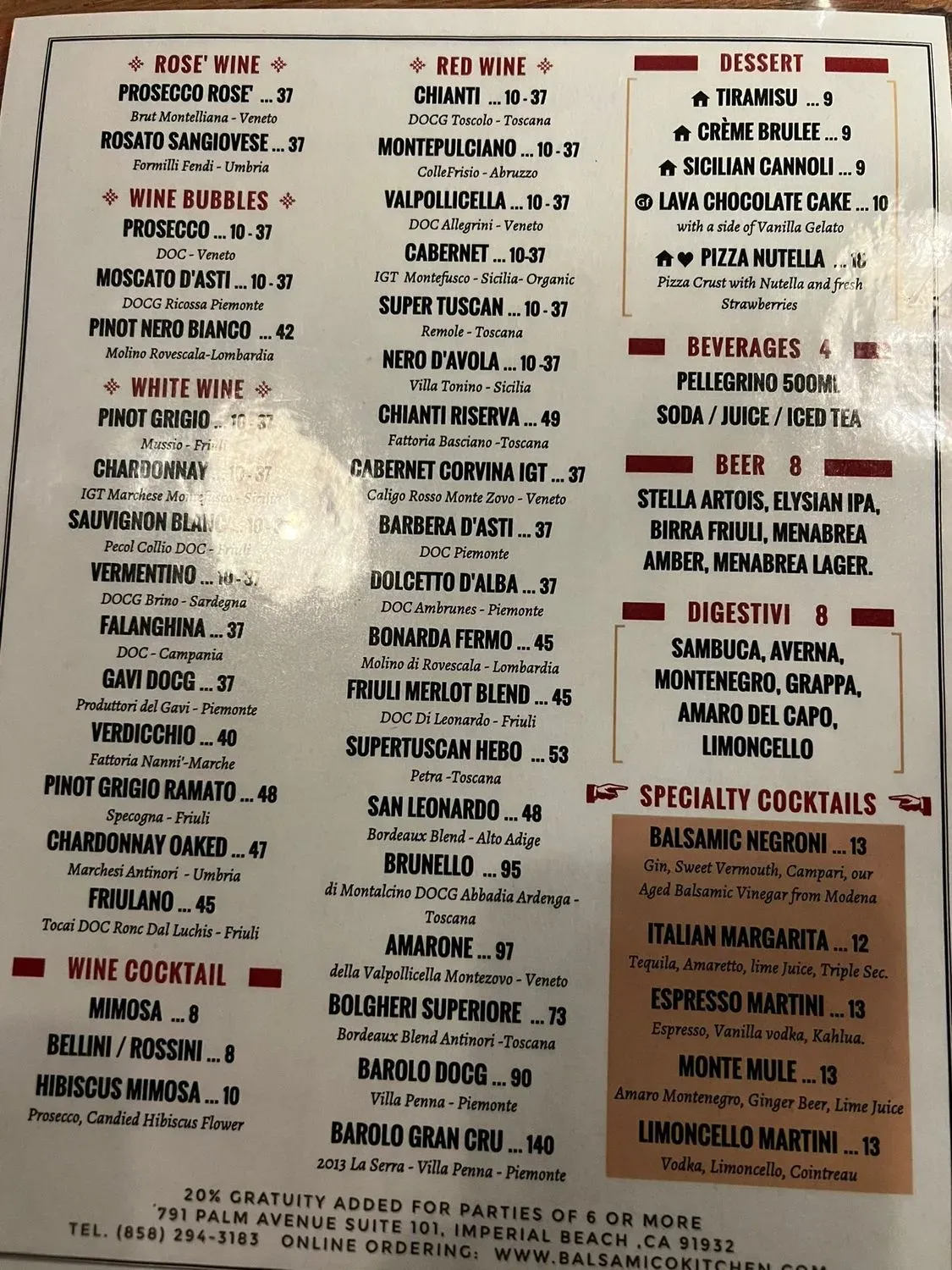 Menu 3