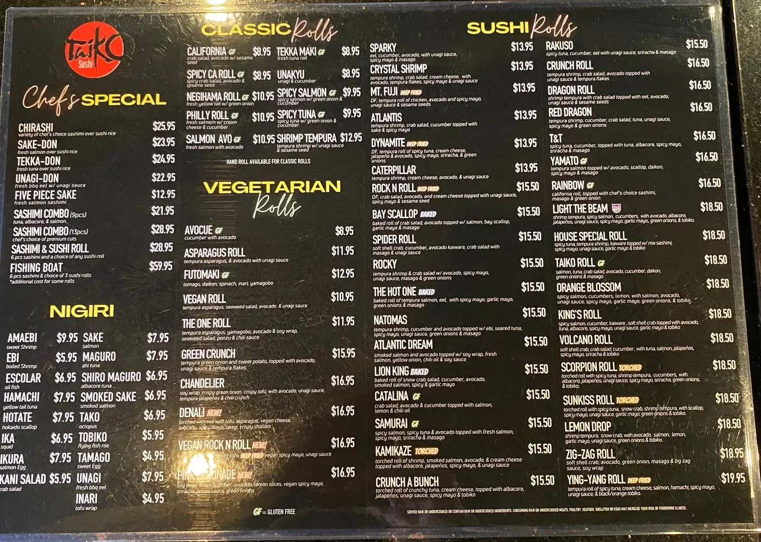 Menu 3