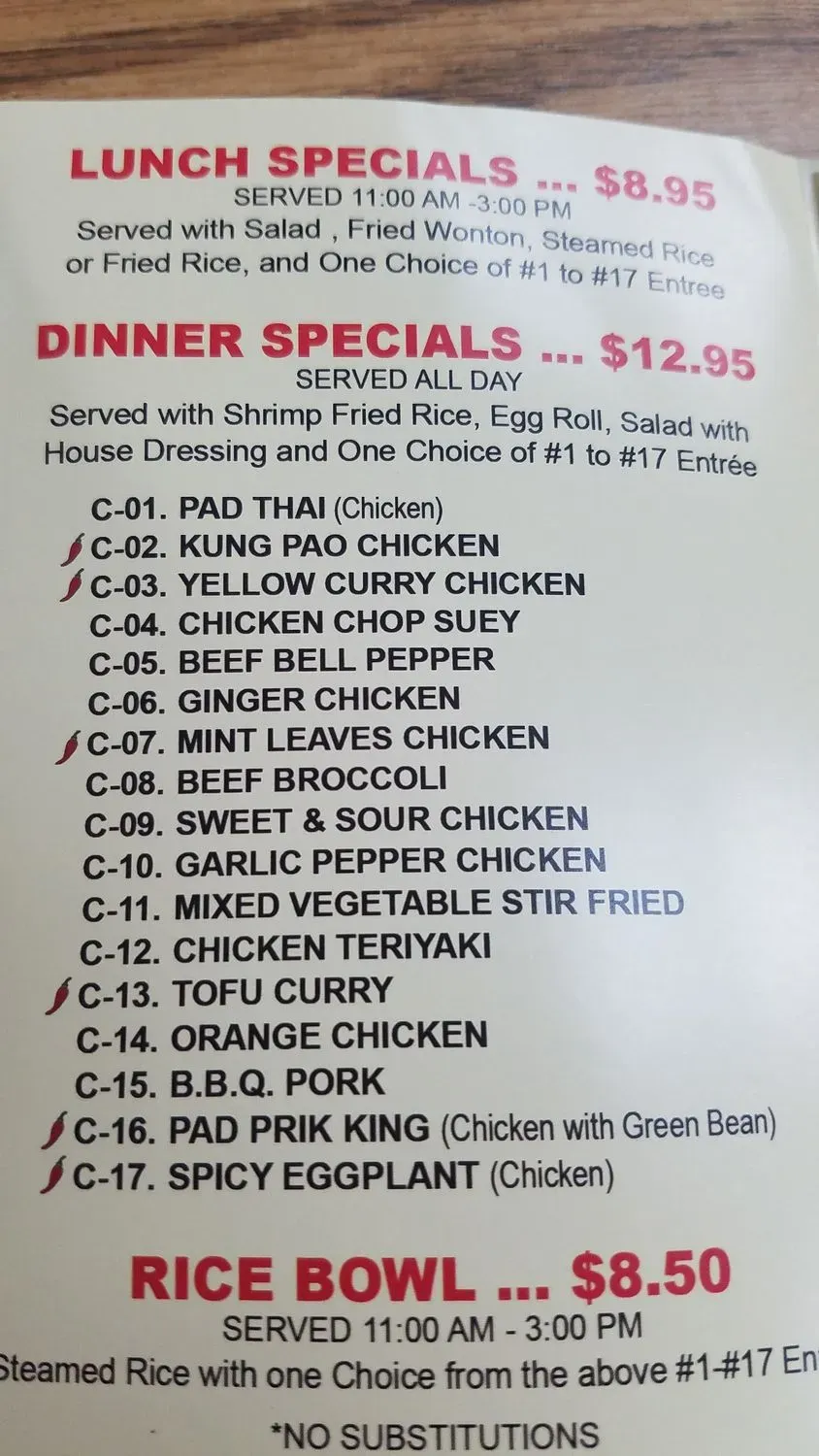 Menu 6