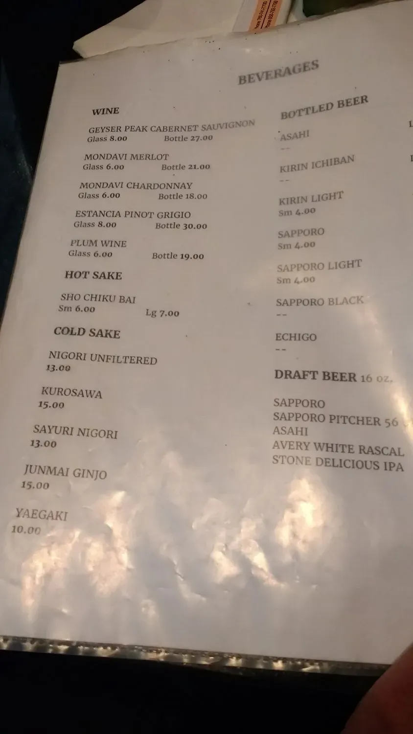 Menu 4